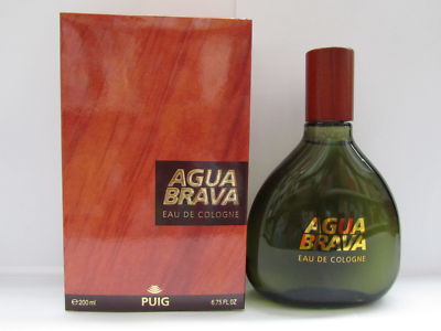 Agua Brava by Antonio Puig For Men 6.75 oz Eau de Cologne Splash Older Version