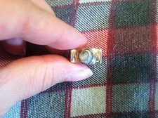 925 Mexico Silver ring Size 6 Abalone inlaid 6.8g UNIQUE L K