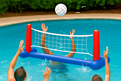 #ad #ad Swimming Pool Water Game Toy Pool Volleyball Net Swimming Beach Toys