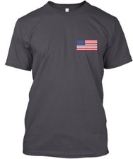 Does My American Flag Offend You T-Shirt Made in the USA Size S to 5XL