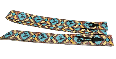 Ensemble de sangles à cravate en nylon imprimé Barrel Racer et billet