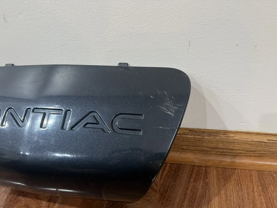 2000-2005 Pontiac Bonneville GXP Front License Plate Filler Panel Cover BLUE - Image 2 of 4