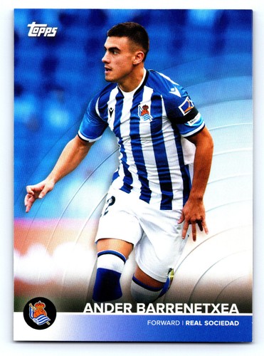 2021 22 TOPPS Real Sociedad Official Team Set 18 Ander Barrenetxea 2021-22-topps-real-sociedad-official-team-set-18-ander-barrenetxea