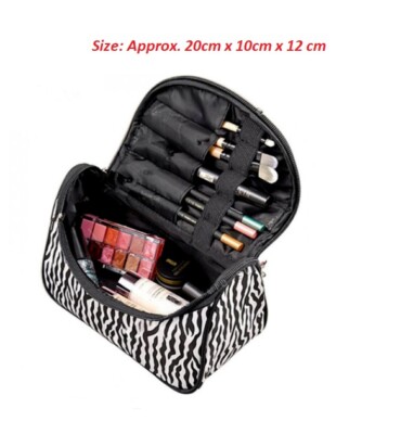 GROSSE DAMEN KOSMETIK MAKE-UP REISE BOX KULTURBEUTEL ETUI WASCHHALTER HANDTASCHE UK