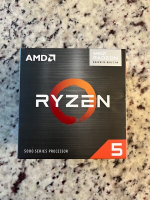 AMD Ryzen 5 5600G Processor (3.9 GHz, 6 Cores, Socket AM4) - 100-100000252BOX