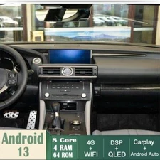 Android Gps Navigation Bluetooth For Lexus Rc 13~18 Carplay Auto Multimedia 4+64