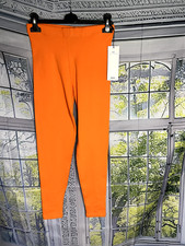 LL Love leggings in orange size M UK 12