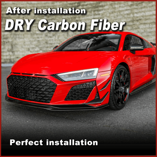 Se adapta a Audi R8 GT V10 2022-24 Dry Carbon labio delantero alerón delantero - Imagen 4 de 13