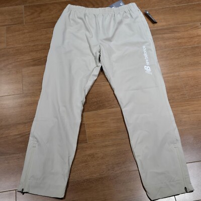 NWT New Balance All Motion Mesh Lined Mens Sizes S, L, XL Jogger Pants Beige