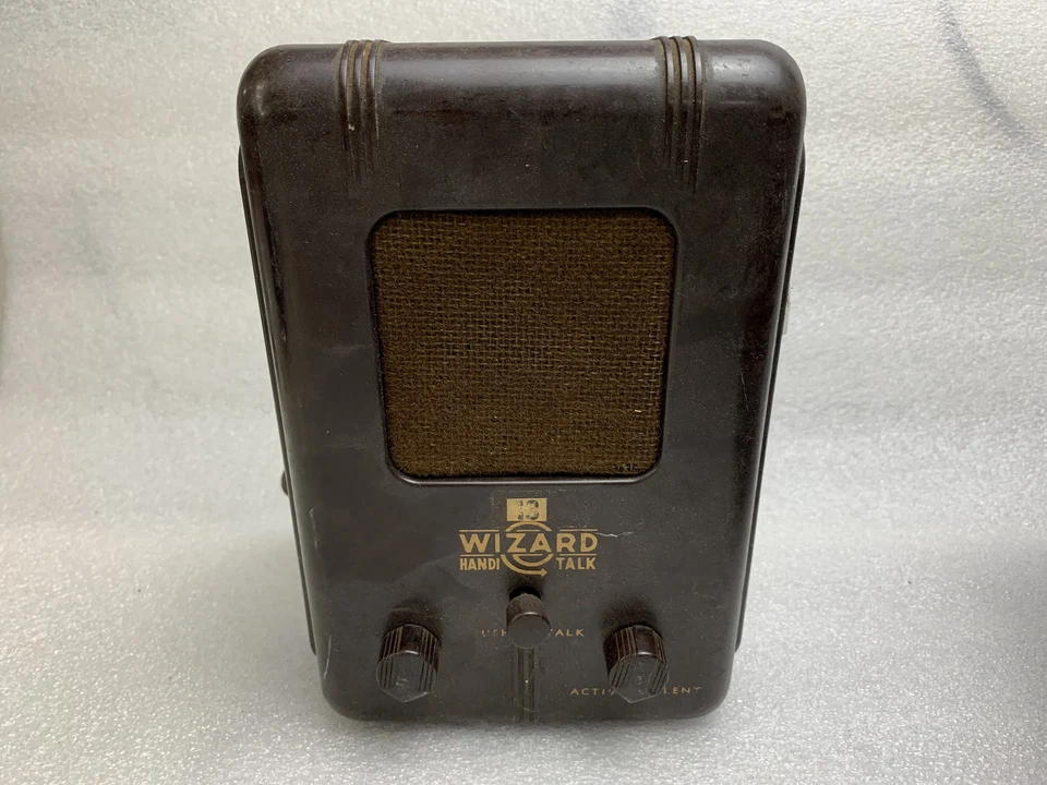 VINTAGE Wizard Bakelite Model D2606 Handi Talk Intercom Western Auto Supply 1940 - Image 2 of 4