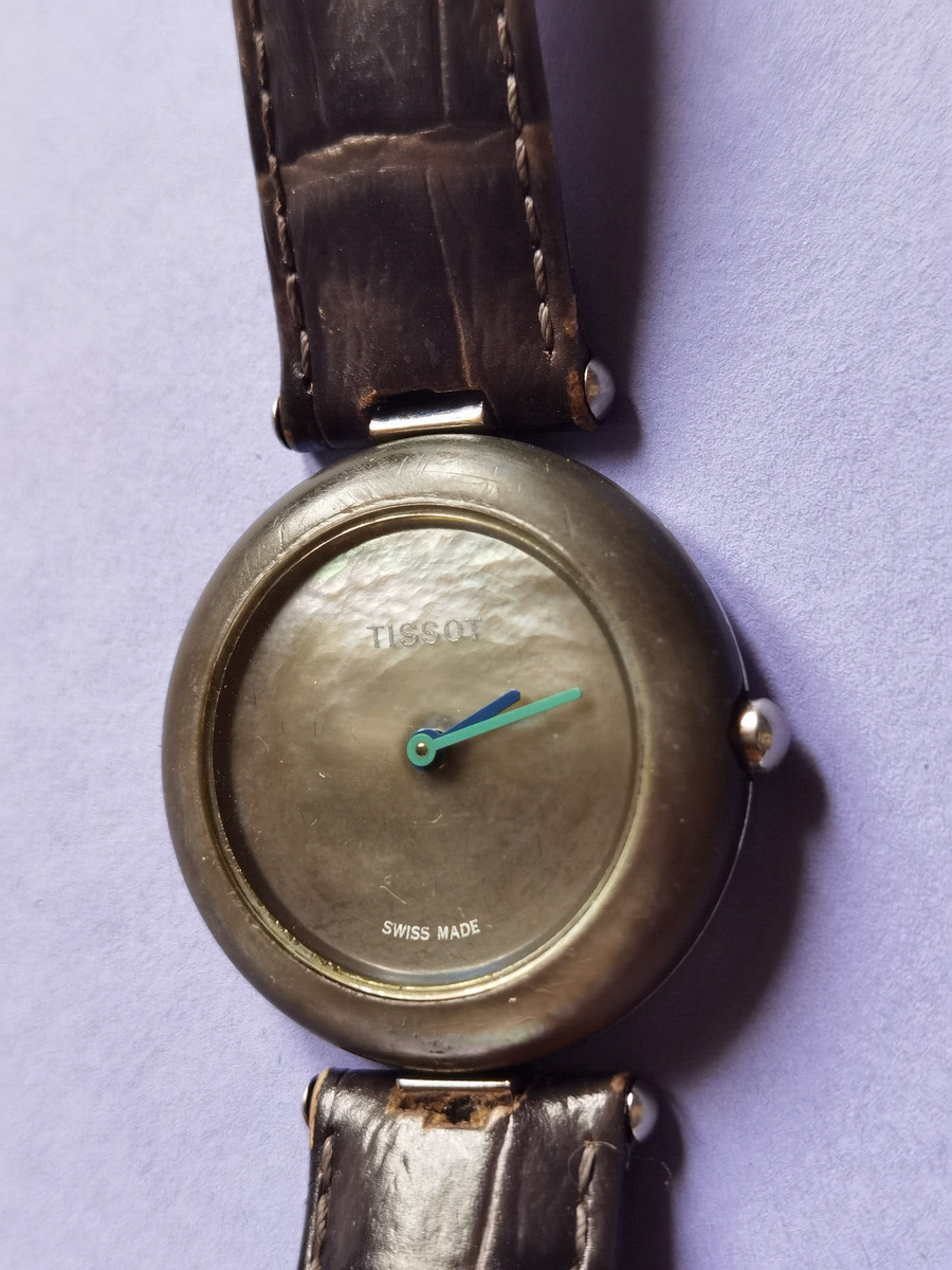 Vintage Tissot R150 Geniune Rock Watch/ Mother Of Pearl Wirstwatch