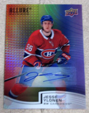 2021-22 Upper Deck Allure Full Rainbow Autographs #R22 Jesse Ylonen