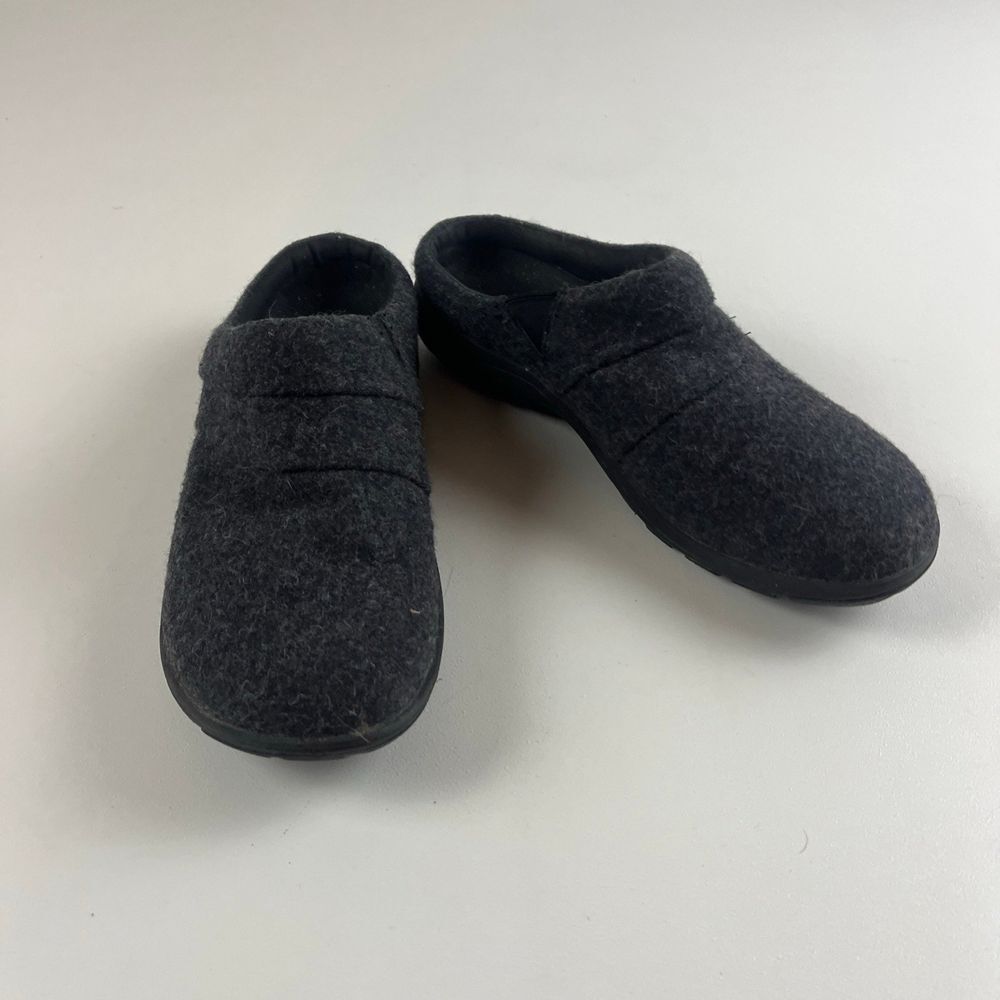 Merrell Dassie Stitch Slide Wool Women's Mules Shoes black Sz