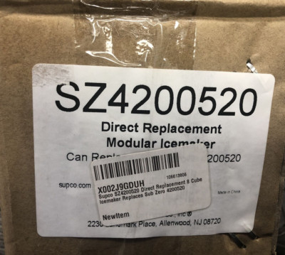 SZ4200520 Supco Ice maker For Sub Zero