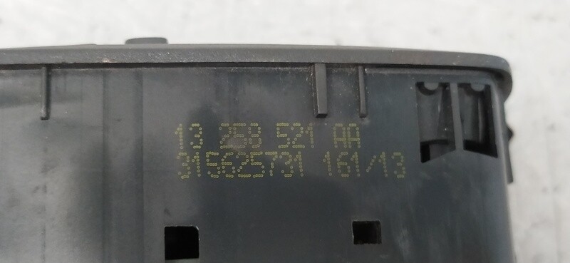 13258521AA window regulator switch front left for Opel Corsa D Cosmo 2006 192023