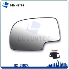 For 1999-2007 Chevy Silverado Sierra Manual Driver Side Mirror Glass Mirror