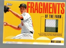 2020 Topps Pro Debut Fragments of the Farm Relics #FFFF Max Lazar 