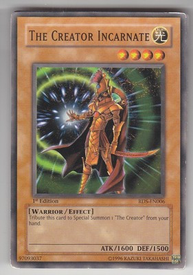 YU-GI-OH The Creator Incarnate COM englisch RDS-EN006 Inkarnation des Schöpfers