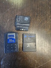 Lot of 3 play station memory cards