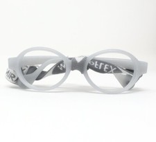Miraflex Baby Lux Kids Eyeglass Frames MBL JC Clear Gray 38/17