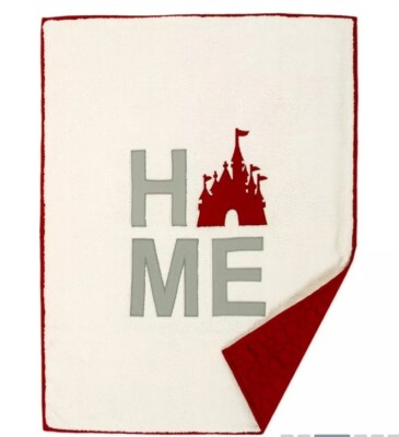 Disney Home Collection Castle Reversible Fuzzy Throw Blanket 50x60'' Selaed