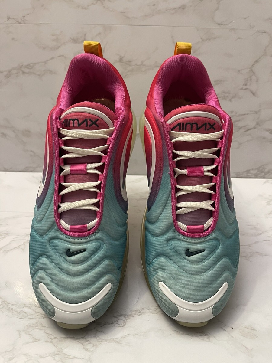Nike Air Max 720 Teal Tint Multicolor Gold Womens Shoes CJ0567-300