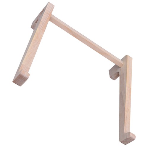 4 PCS Solid Wood Computer Stand Laptop Riser Desk Holder Adjustable - Photo 6/12