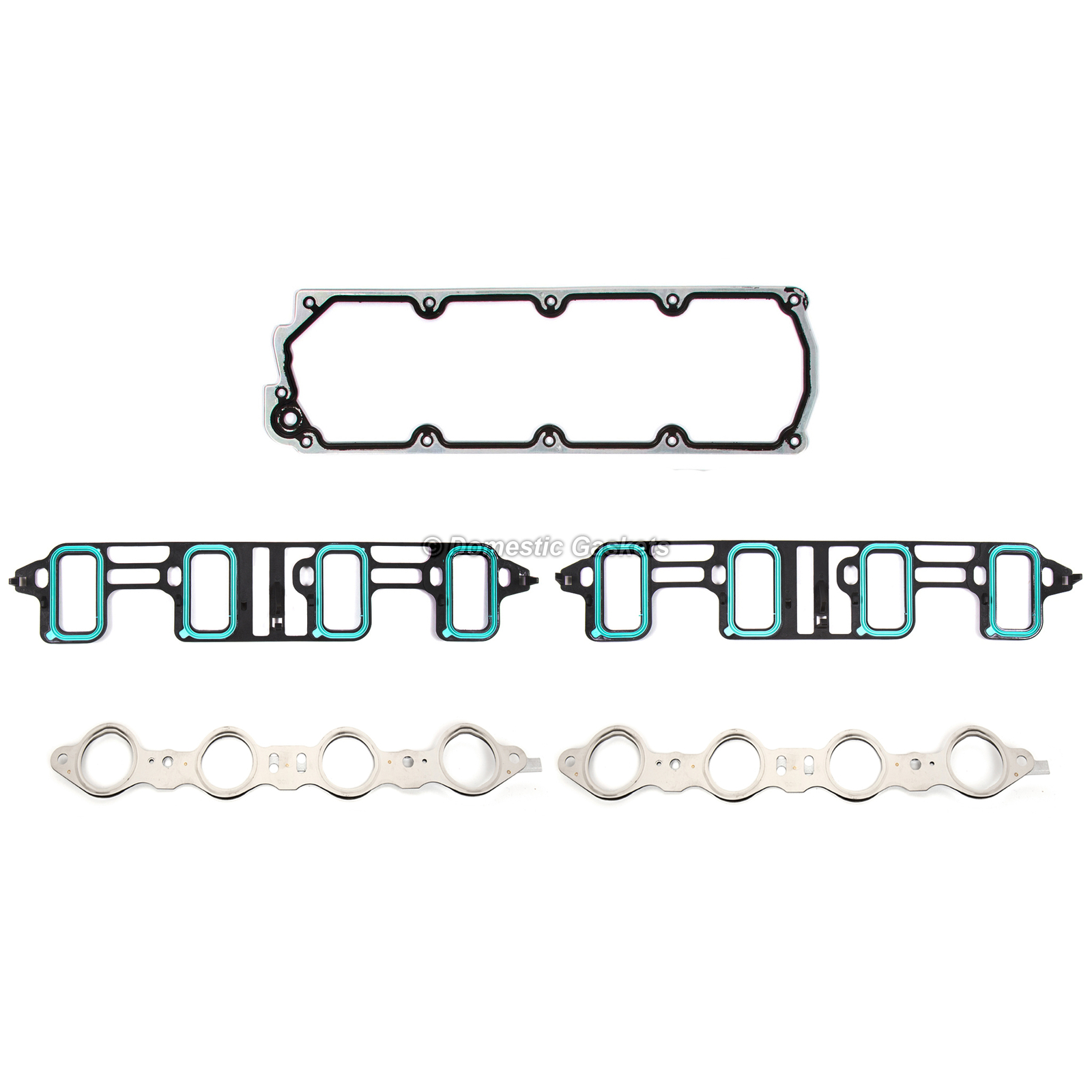 Head Gasket Set Head Studs Fit 0711 GMC Cadillac 6.2 Chevrolet 6.0 OHV