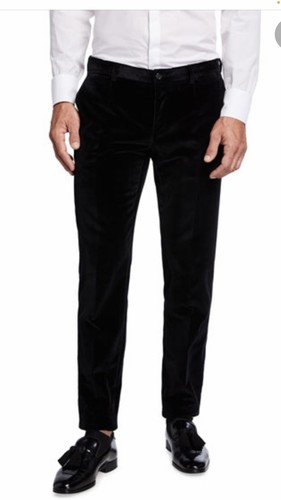 Dolce Gabbana velvet evening pants. 54 