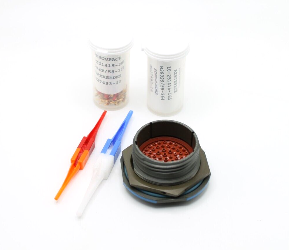 D38999/24WJ4PN Amphenol 56-Position Jam Nut Military Connector | eBay