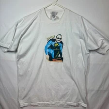 Fruit of the Loom Graphic Tee Samson No Pressure White T-Shirt XL
