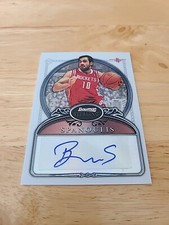 Vassilis Spanoulis 2006-07 Bowman Sterling Refractor /199 Autograph #72 Rare $$$