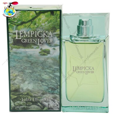 Green Lover By Lolita Lempicka Edt Spray 3.4/3.3 oz For Men New In Box