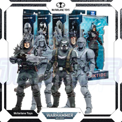 McFarlane Warhammer 40K: Darktide Traitor Guard (White) 7'' Action Figure