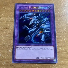 🔥 Yugioh Blue-Eyes Ultimate Dragon LCKC-EN057 SECRET RARE NEAR MINT KAIBA