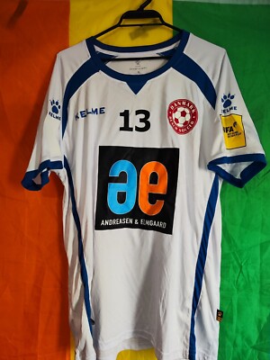 Kelme Denmark Beach Soccer Shirt Jersey mens size XL