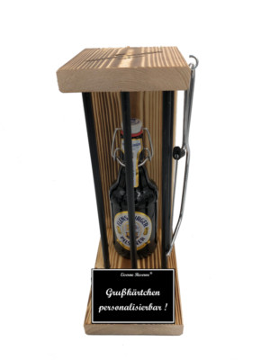 Flensburger - Personalisierbares Geschenk - Eiserne Reserve Black Edition