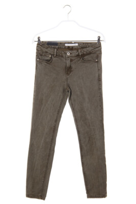 ZARA skinny jeans US 6 = D 36 reed green