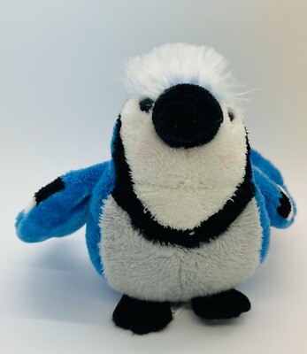 Webkinz Lil' Kinz Blue Jay Bird *PLUSH ONLY, no code Rare 5”