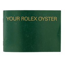 VINTAGE YOUR ROLEX OYSTER ENGLISH BOOKLET