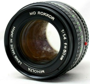 Minolta-MD-Rokkor-1-1-4-50mm-Lens-As-Is-Y025f