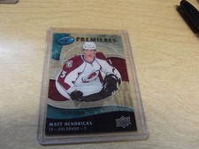 2009-10 UPPER DECK ICE HOCKEY #106 MATT HENDRICKS RC #1078/1999