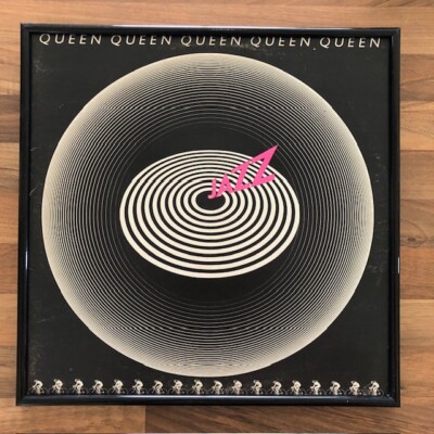 Queen Jazz Framed Original Album Cover - Queen - Jazz - Vintage - Classic Rock