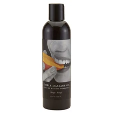 Earthly Body Edible Massage Oil 8oz - Mango