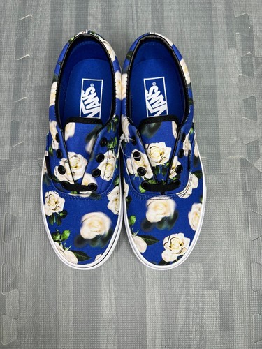 Vans Era Romantic Floral 721356 Sneaker Shoes White Blue Floral Unisex M5.5 W7 - Picture 5 of 8