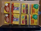 2x 1990 Fleer Basketball Rack Pack one W/ Michael Jordan Base Card On Front