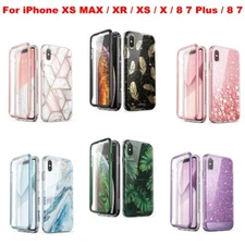 For iPhone XS MAX / XR / XS/X / 8 7 Plus/8 7, Original i-Blason with Screen Case