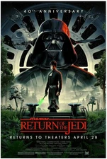 Star Wars "Return Of The Jedi" 40th Anniversary Movie Poster 24x36 inches