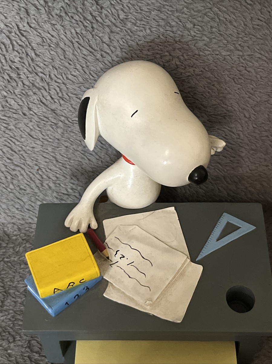 Porte-bloc-notes avec porte-stylo Snoopy | Joli organiseur de