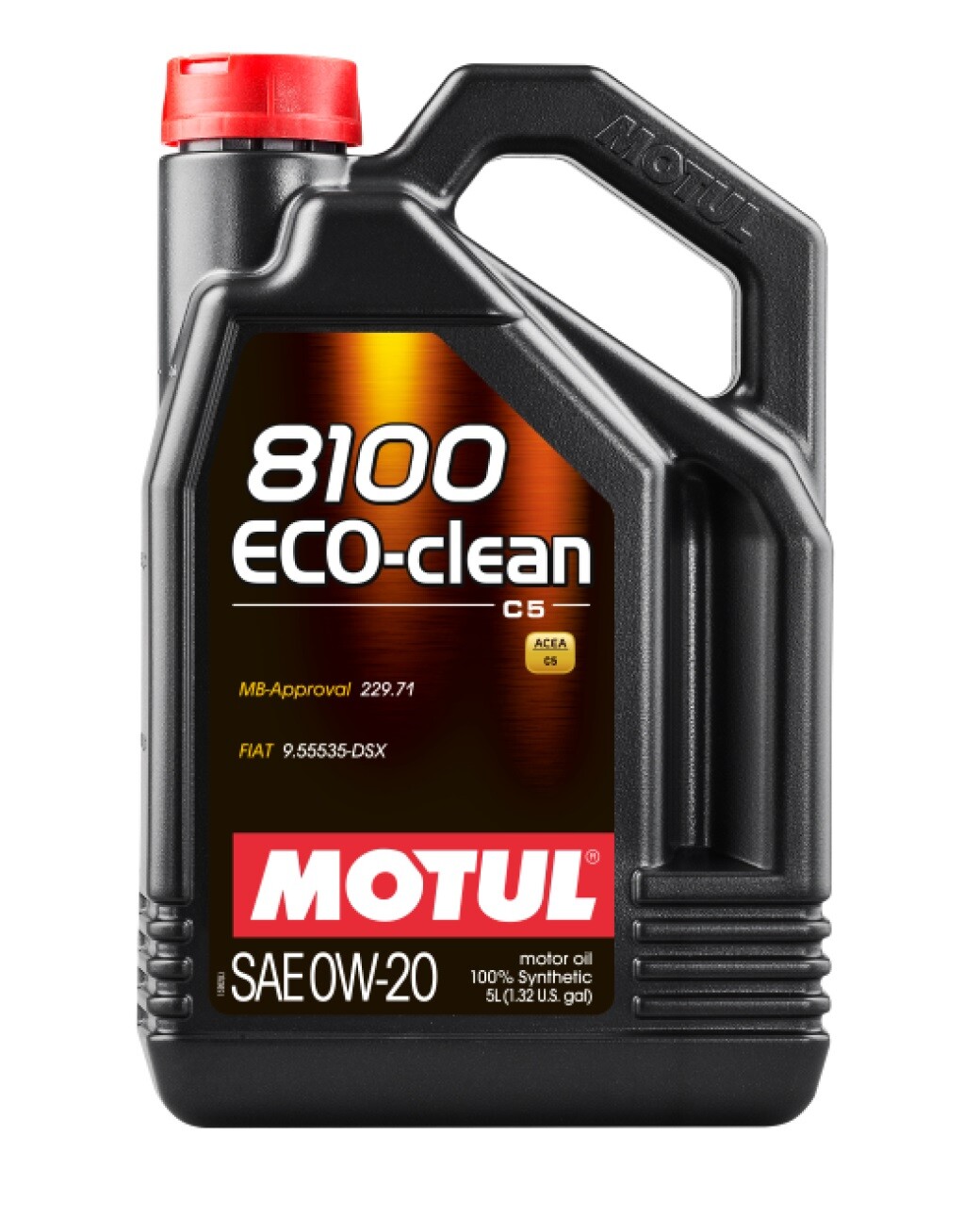 Motul 5L Synthetic Engine Oil 8100 0W20 Eco-Clean 109961